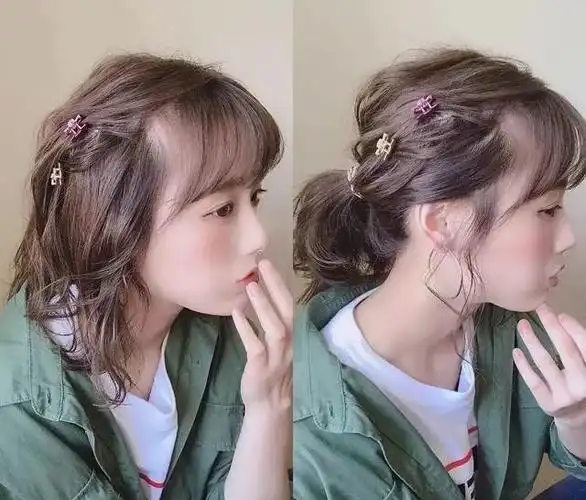 齐肩发怎么扎马尾好看又简单(夏季齐肩发怎么扎好看)