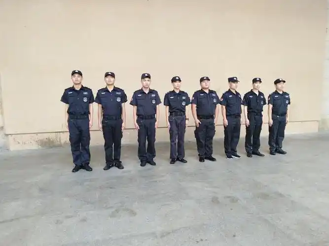 盐田基地大队中英街执法队保安队训练