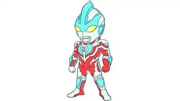 的q版贝利亚奥特曼儿童卡通简笔画 服务升级 2强壮的银河奥特曼的画法