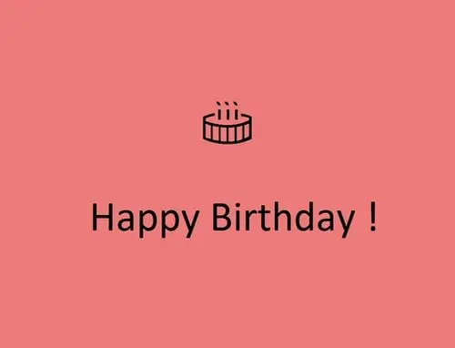 生日快乐