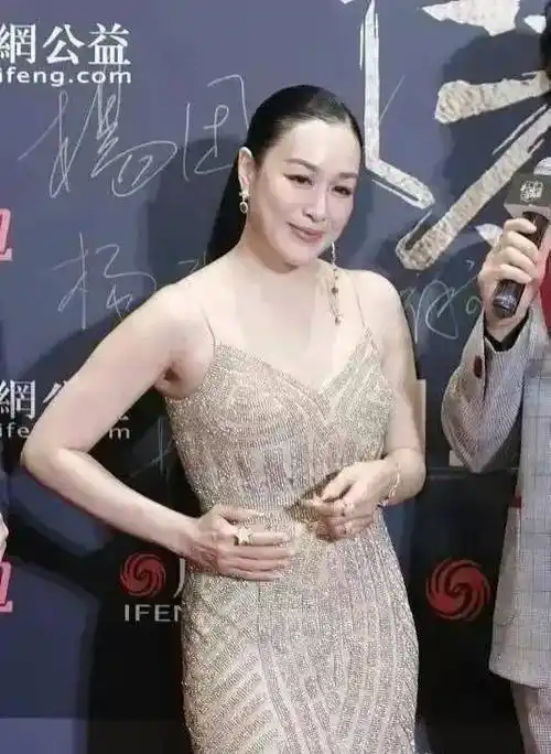 钟丽缇与老公走机场,穿迷彩服 皮裤像女王,小12岁的他像跟班_时尚