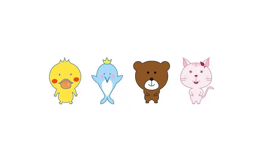 一组简单的卡通人物设计|平面|ip形象|sichen星星_原创作品-站酷zcool