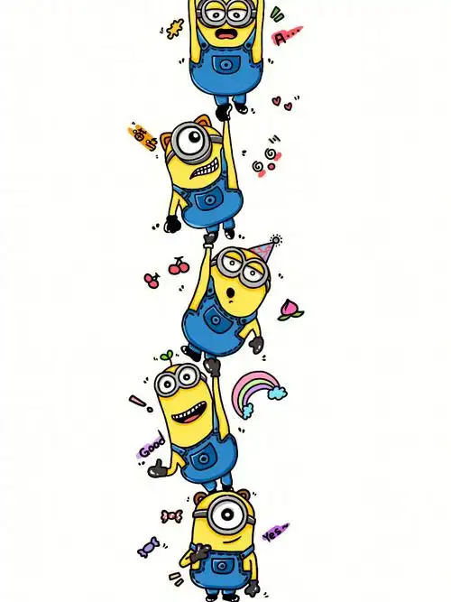 简笔画  #手绘教程  #手绘  #画画 #绘画 #小黄人 #小黄人壁纸 #可爱