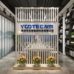 公司形象墙logo墙屏风格栅背景墙企业进门可移动组装拆卸隔断玄关