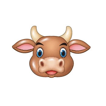 卡通牛头