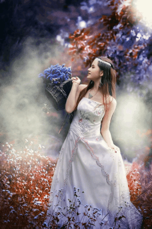 【原创】gif闪图习作——请欣赏翻动的美女图片