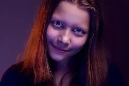 笑的阴险的图片