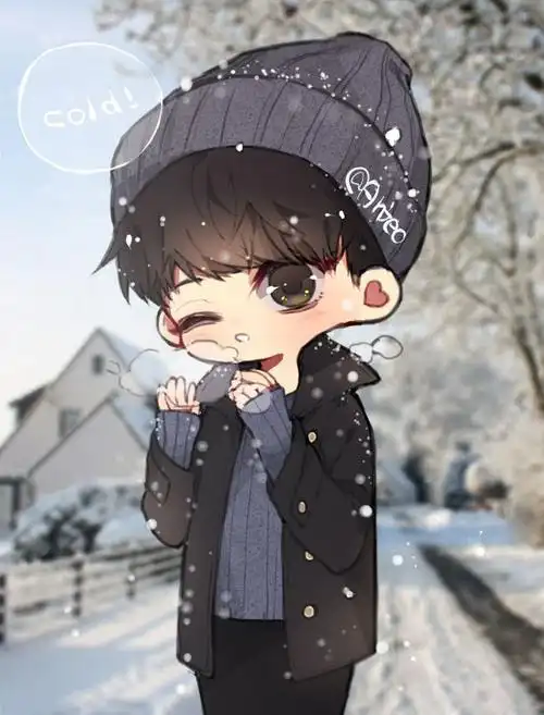 黄子韬 q版 漫画 二次元 @anjeo