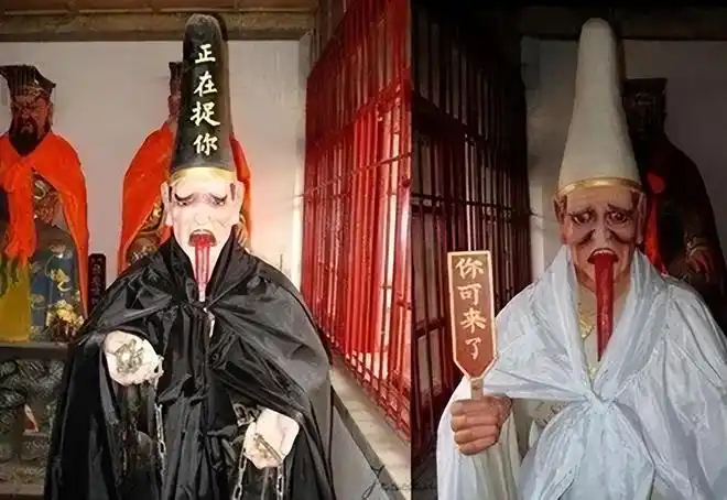 "黑白无常"生前是何人?明白他们的身份,你会改变对二人的想法