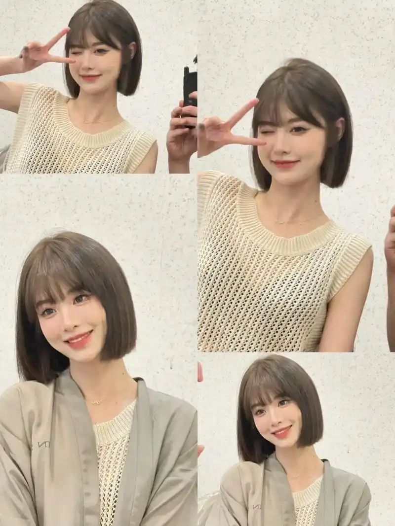 夏季女生短发推荐,减龄初恋头女 - 抖音