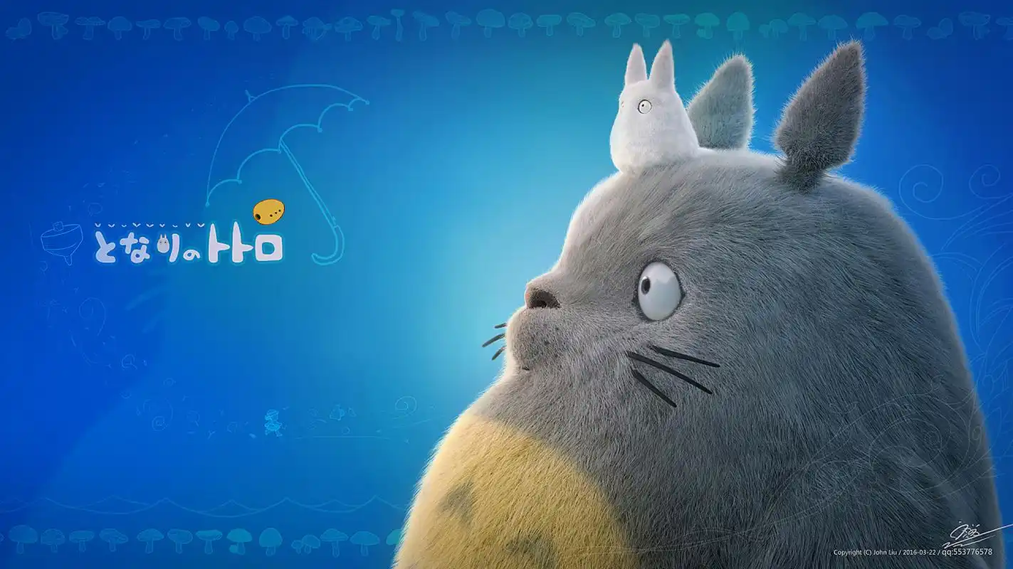 宫崎骏经典《龙猫》35周年纪念版将上映.  作为gkids和fathom events