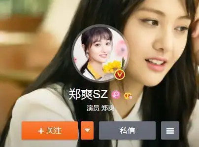 郑爽回归微博粉丝破百万谁注意她的个人简介一般人不敢这么说