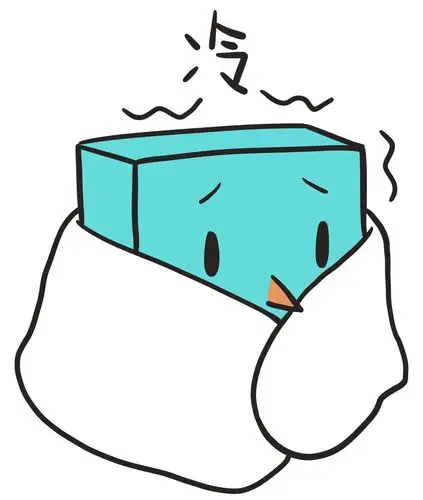 疫路同行冷寒潮来袭暖雪中坚守