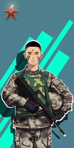 八一致敬中国军人硬汉军人铁血壁纸来袭