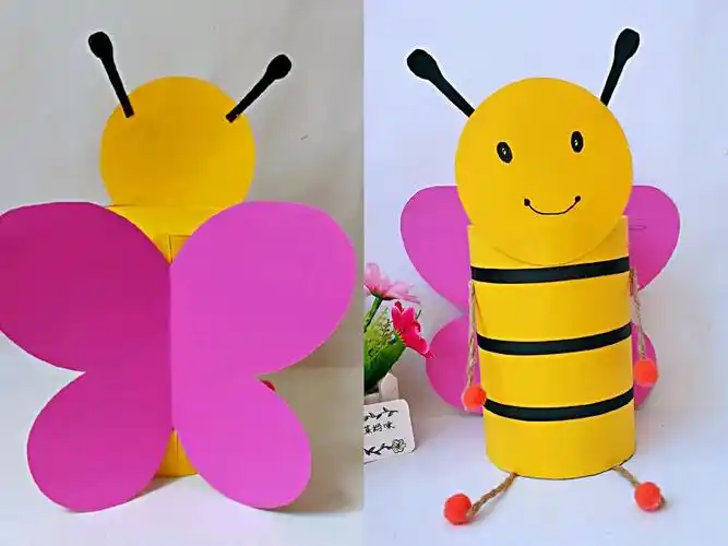 【旧物改造】奶粉罐变身小蜜蜂