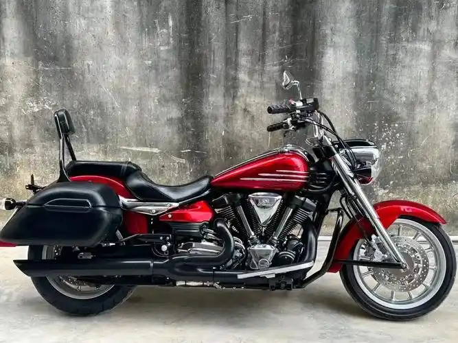 雅马哈午夜之星 重型巡航太子 1900c 经典重机车 全车完 - 抖音