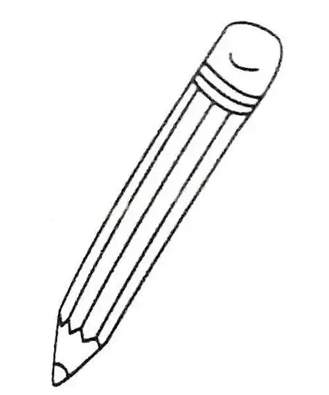 铅笔幼儿简笔画