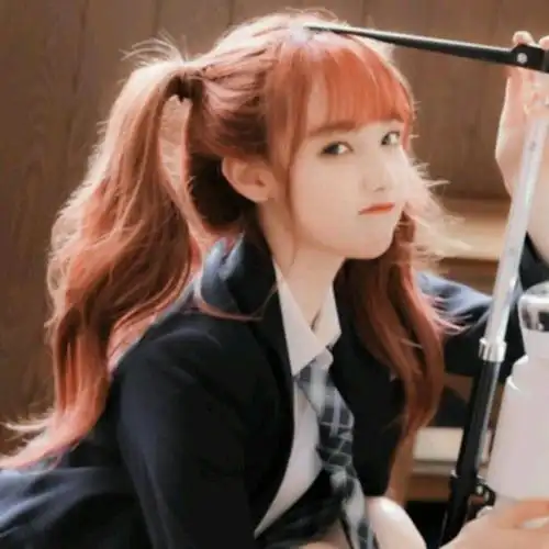 宋昕冉双马尾元气头像