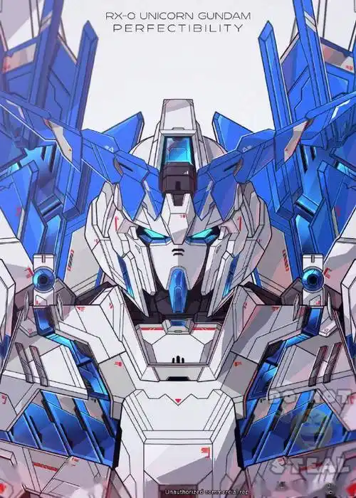 不同配色正义女神独角兽高达帝王异端Ω头像壁纸