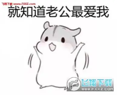 老公专用仓鼠表情包是给那些萌妹子用来哄老公开心和向自己老公撒娇的