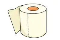 卫生纸简笔画怎么画