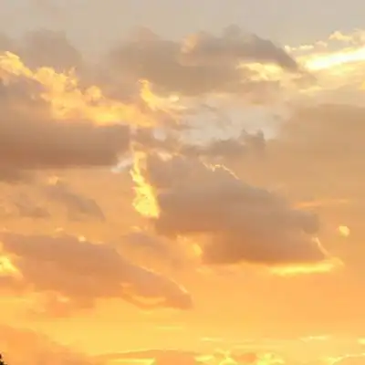 黄颜色头像唯美背景图 黄颜色背景头像