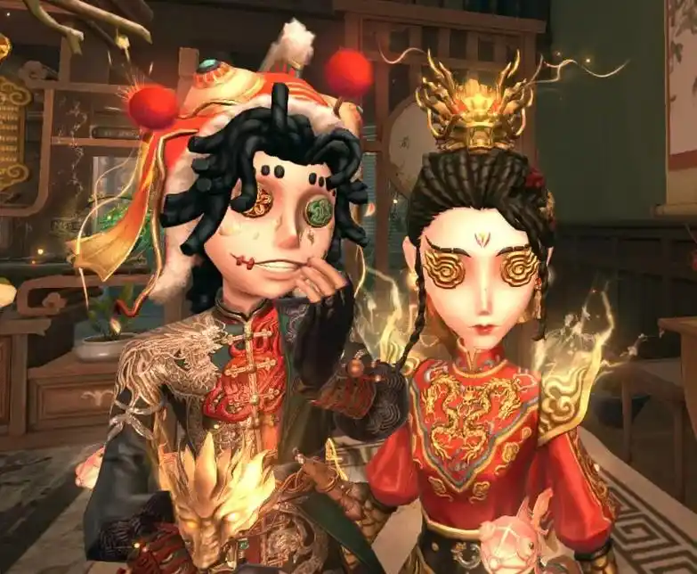 新年快乐!#新皮肤 #第五人格 #杂技演员#古董商 - 抖音