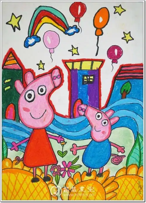 2019暑期苗苗画室儿童画小基础班(下)作品