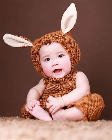 可爱宝宝图片萌萌哒 圆嘟嘟的小脑袋超级软萌_亲亲宝贝网