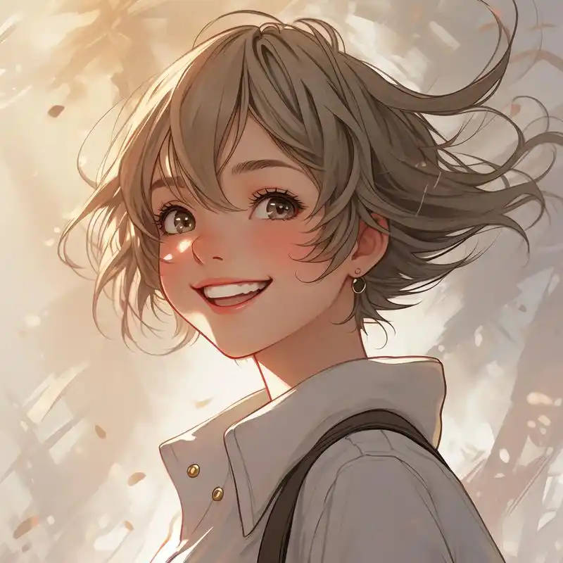 9800后女生可爱阳光头像94