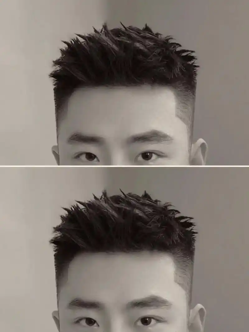 男生烫发发型推荐 #男士发型干净有精神 #同城性价比