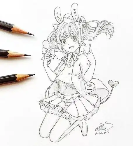 绝美动漫人物超适合初学者的你