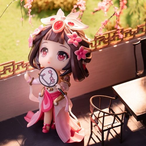 王者荣耀官方正版 游园惊梦甄姬q版荣耀典藏手办送礼模型公仔摆件