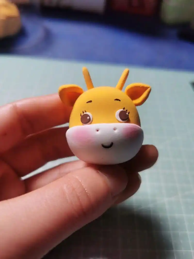 可爱的长颈鹿超轻粘土操作步骤 可爱的长颈鹿超轻粘土操作步骤