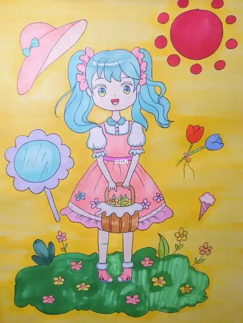 动漫人物  #动漫考级  #动漫考级儿童动漫考级三级