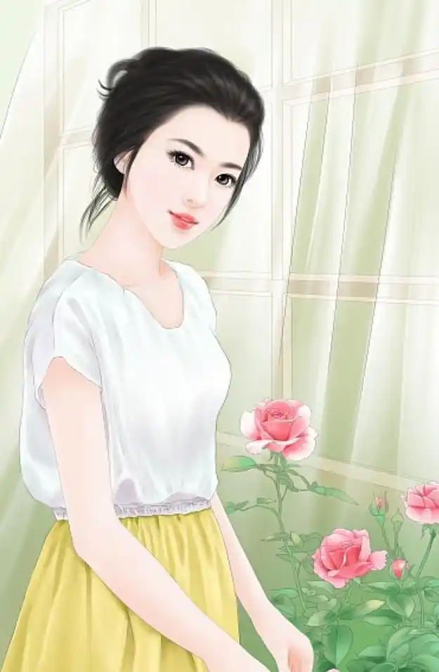 手绘系列―现代女子