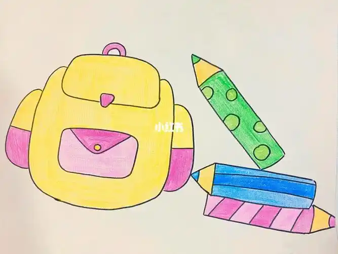 少儿卡通画简笔画创意儿童画