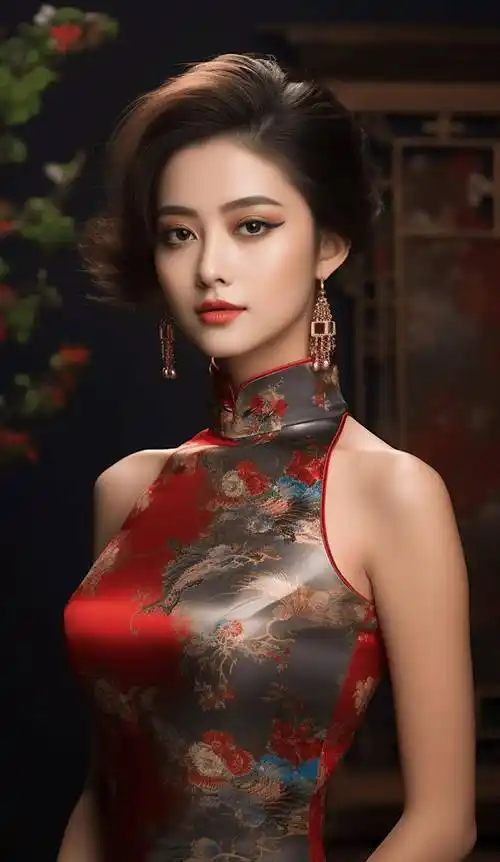 旗袍_魅力_美女