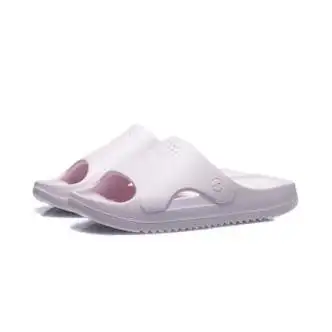 李宁lining拖鞋女鞋2021夏季新款黑白色运动沙滩鞋情侣凉拖agar0082淡