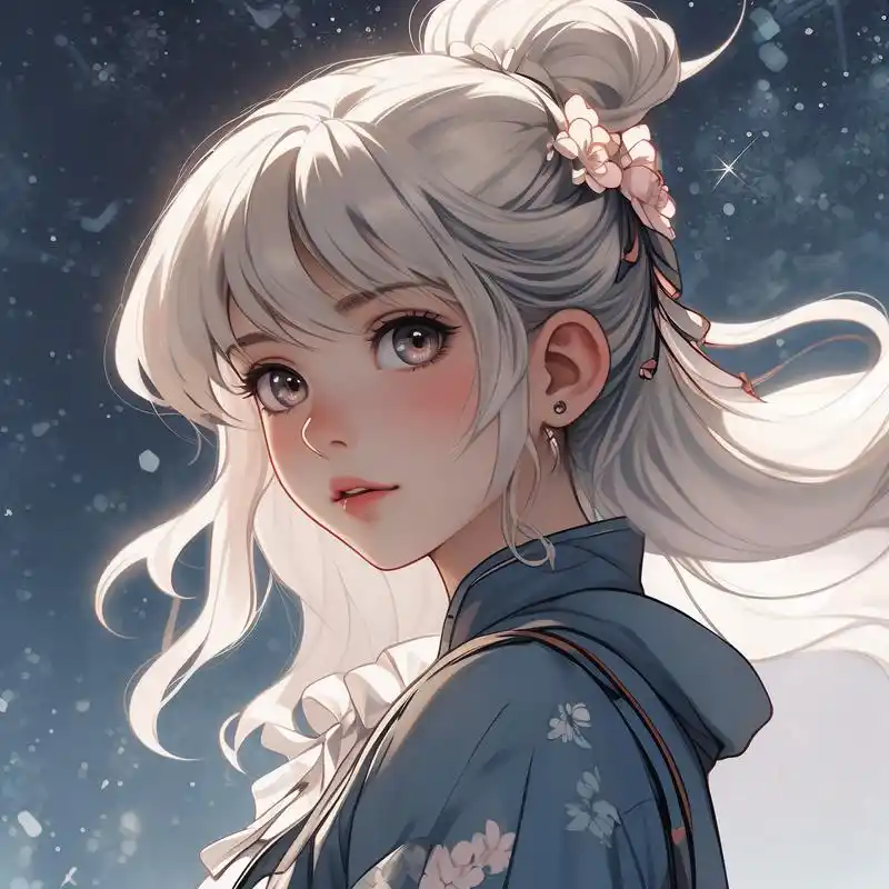 可爱动漫头像女97呆萌二次元风