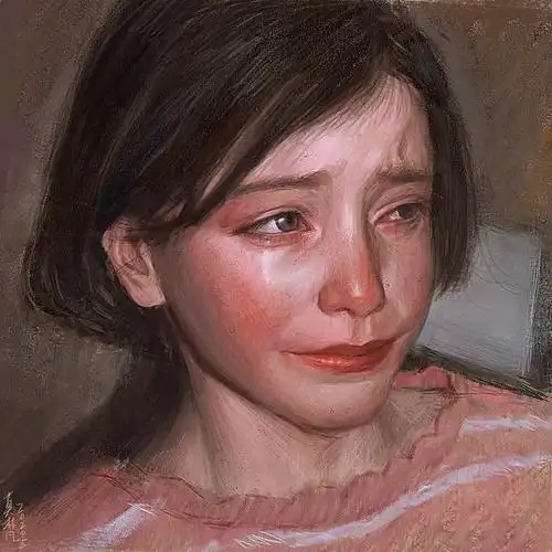 头像写生照片练习