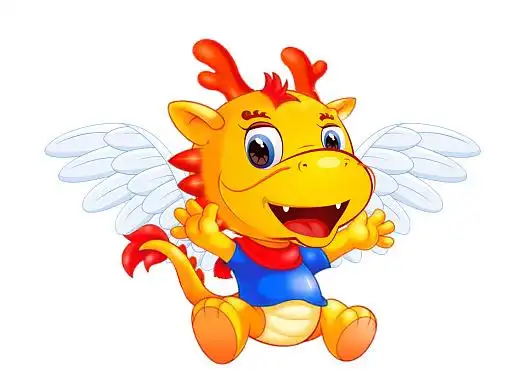 龙旅在线卡通吉祥物-萌萌龙