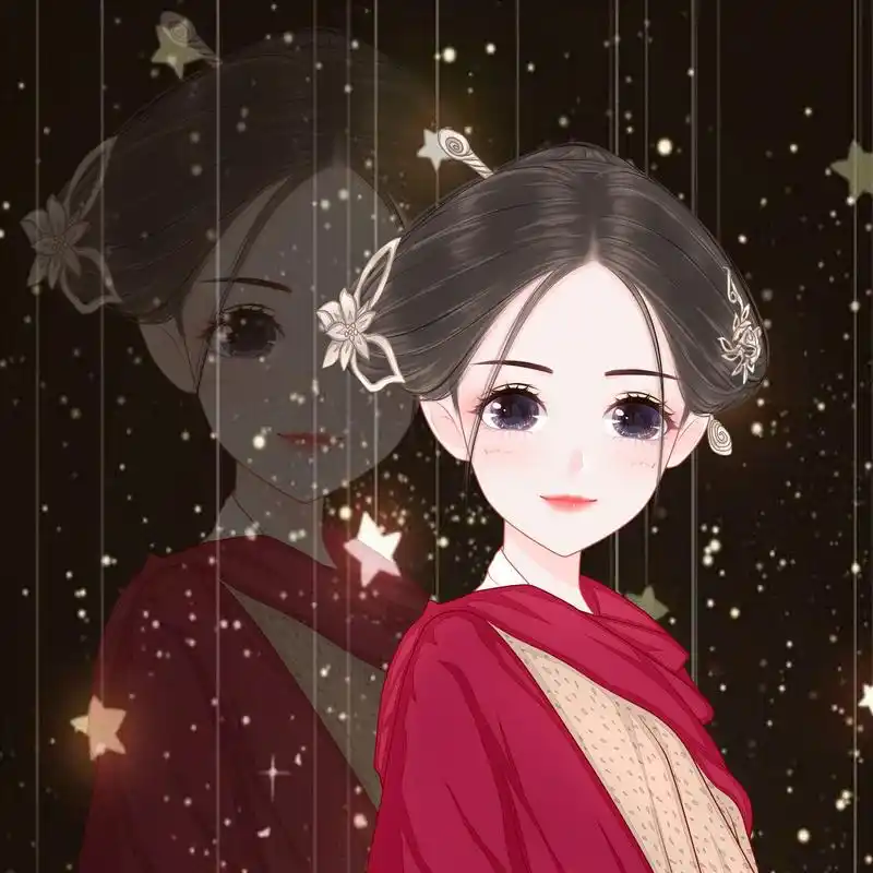 红衣陈芊芊动漫女生高清头像