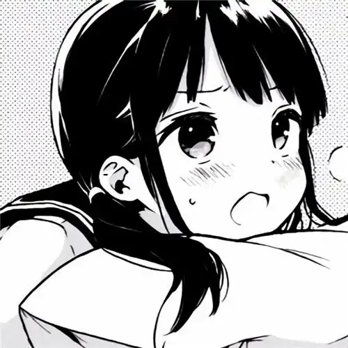 动漫高冷霸气暗黑女生头像图片