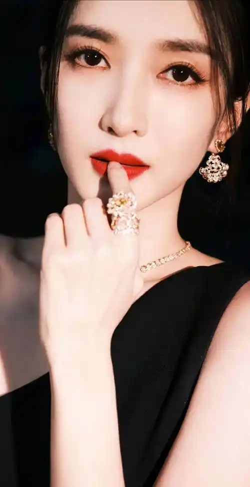 分享图片,貌美如花的江疏影写真照