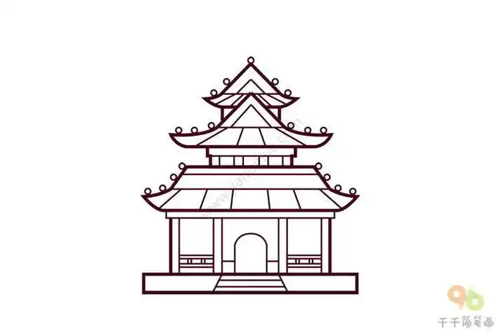 山西文化遗产简笔画