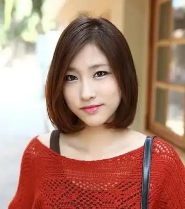 上窄下胖鹅蛋脸适合什么短发图4