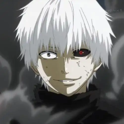 金木研头像黑白自截 - 霸气女生头像!