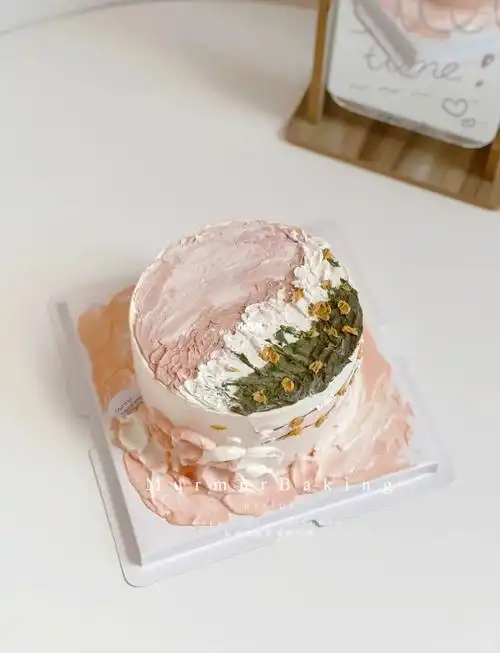 ins简约小清新蛋糕98温柔配色