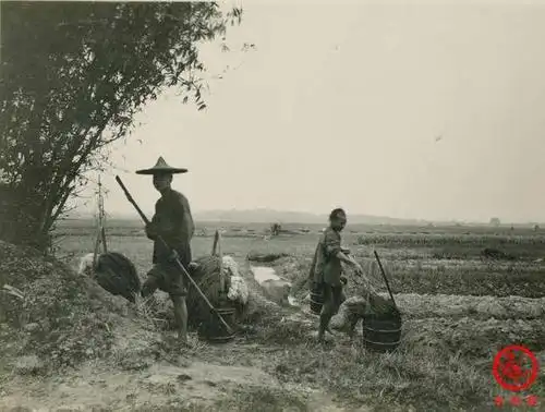 清末老照片:110年前的农民生活,到处都是土味